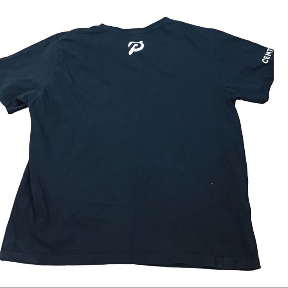 Peloton Black Century 100 Short Sleeve T-Shirt Size Medium - Picture 5 of 5
